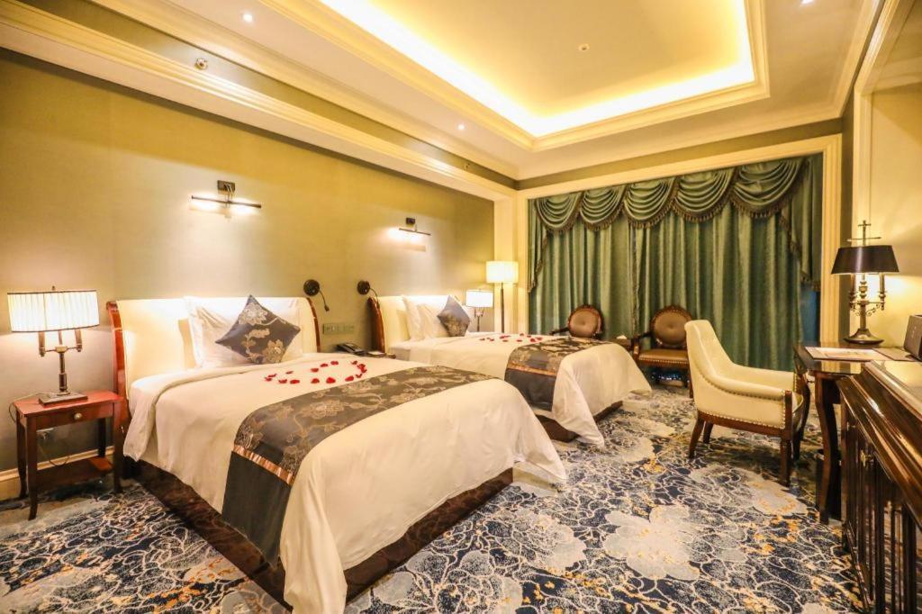 Haoyikang Hotel Hujcsou Kültér fotó