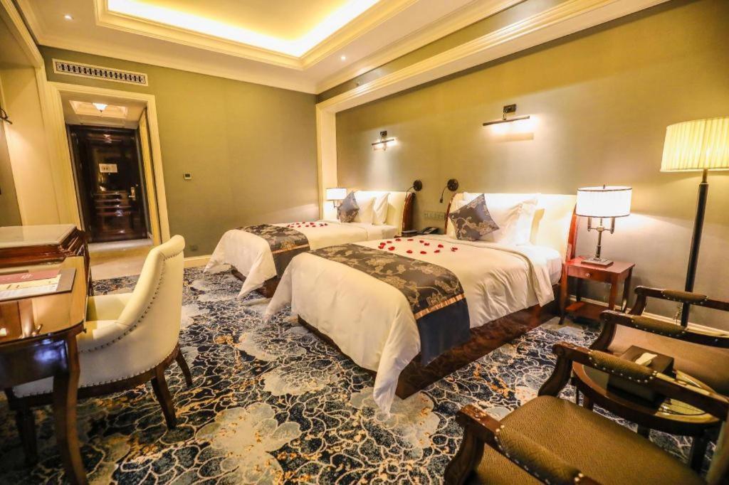 Haoyikang Hotel Hujcsou Kültér fotó